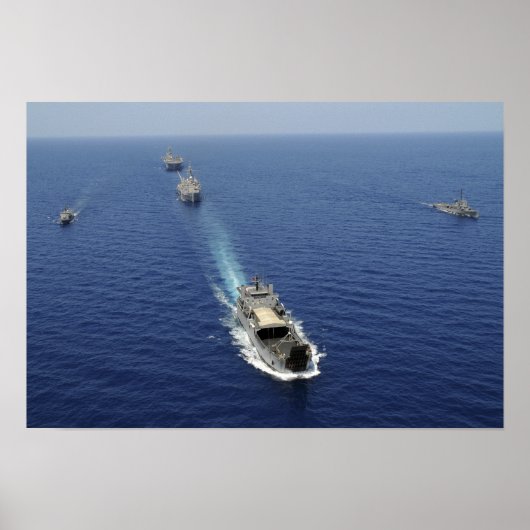 Poster Bateaux de la Marine de la République des Philippi (Devant)