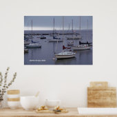 Poster Bateaux de Monterey Bay (Cuisine)