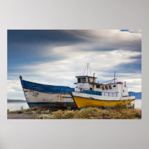 Poster  Bateaux de pêche
