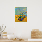 Poster Bateaux de pêche à Sainte-Marie (Cuisine)