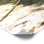 Poster Bateaux de pêche provençaux typiques peints en (Coin)