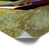 Poster Bateaux de pêche sur la plage Vincent Van Gogh Imp (Coin)