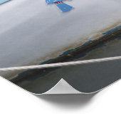 Poster Bateaux de pêche typiques de Provence peints en 2 (Coin)