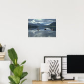 Poster Bateaux de pêche, Ullapool, Ecosse (Bureau à domicile)