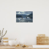 Poster Bateaux de pêche, Ullapool, Ecosse (Cuisine)