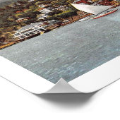 Poster Bateaux de plaisance, Sausalito, Californie Vintag (Coin)