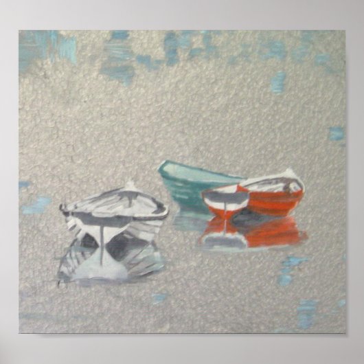 Poster Bateaux de repos 11 (Devant)