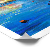 Poster Bateaux d'Oulton Broad (Coin)