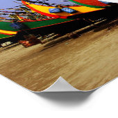 Poster Bateaux du Bangladesh (Coin)