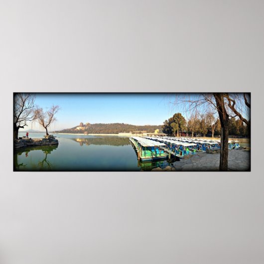 Poster Bateaux du Palais d'été (Devant)