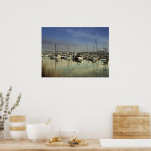 Poster Bateaux Du Port (Cuisine)