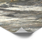 Poster Bateaux effectuant des Ancres William Turner Fine (Coin)