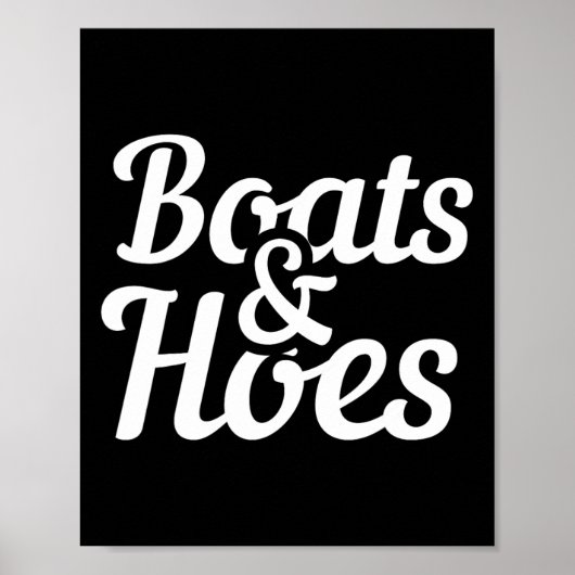 Poster Bateaux Et Hôtes Drôle Fête De Bateau Don (Devant)