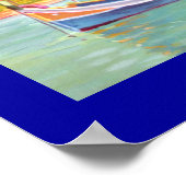 Poster Bateaux maltais (Coin)