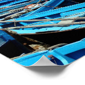 Poster Bateaux marocains (Coin)