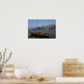 Poster Bateaux Rabelo, Porto, Portugal (Cuisine)