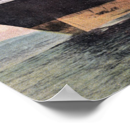 Poster Bateaux remorqueurs remorquant un navire en mer (Coin)