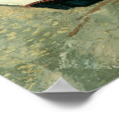 Poster Bateaux sur la plage de Saintes-Maries - Van Gogh (Coin)