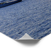 Poster Bateaux sur le lac Champlain (Coin)