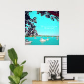 Poster Bateaux sur le port Drummoyne Sydney Voyage (Bureau à domicile)