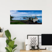 Poster Bateaux sur l'île de Mull (Bureau à domicile)