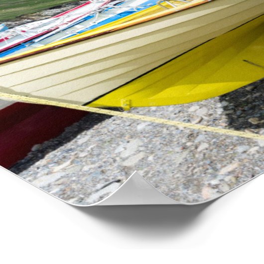 Poster Bateaux traditionnels (Coin)