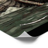 Poster Bateaux viking (Coin)