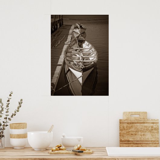 Poster Bateaux vintages (Cuisine)