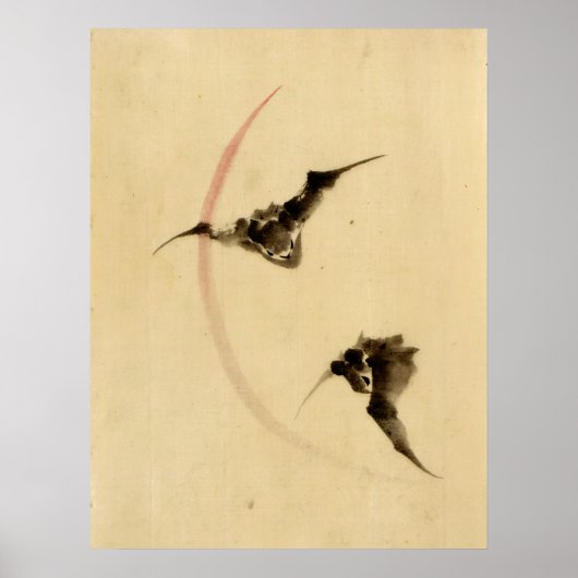 Poster Bateaux volants 1840 (Devant)