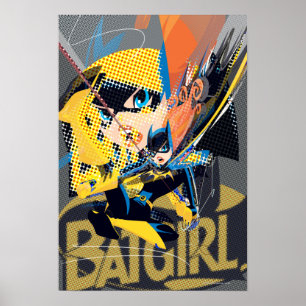 Poster Batgirl Swning Kick
