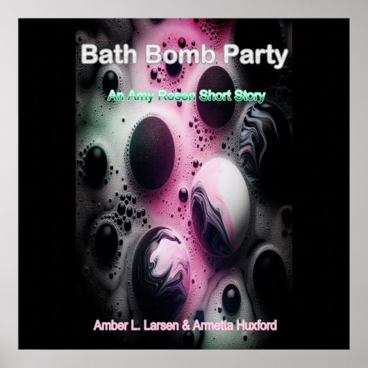 Poster Bath Bomb Party Cover (Devant)