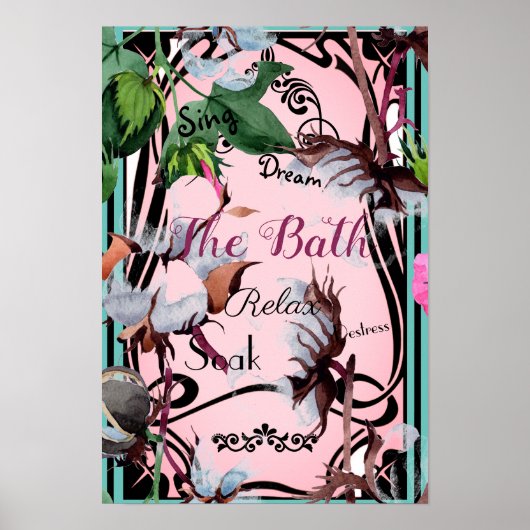Poster Bath Rules (Voorkant)