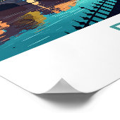 Poster Bath Travel Print Wall Art Bath Wall Hanging Home  (Coin)