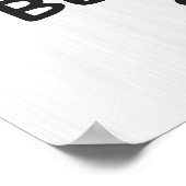 Poster Bathroom Bichon Frise (Coin)