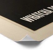 Poster Bathroom Cat Print For Toilet Wall Art Funny Black (Coin)