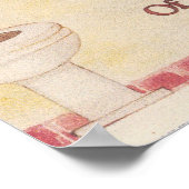 Poster Bathroom Rules (Coin)