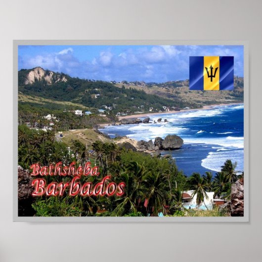 Poster Bathsheba - Barbade - (Devant)