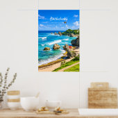 Poster Bathsheba, Barbade - Côte de plage tropicale (Cuisine)