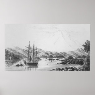 Poster Bâti Burney des îles de loutre