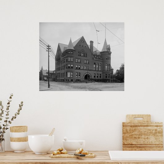 Poster Bâtiment (Cuisine)