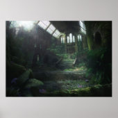 Poster Bâtiment abandonné (Devant)