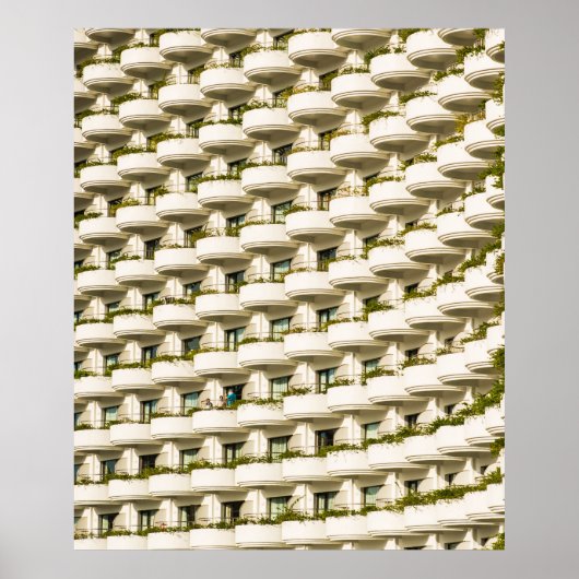 POSTER BÂTIMENT BLANC (Devant)