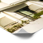 POSTER BÂTIMENT BLANC (Coin)