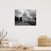 Poster Bâtiment Capitol (Cuisine)