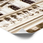 Poster Bâtiment capitole américain, Washington DC (Coin)