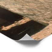 Poster Bâtiment dans le Vieux Jericho (Coin)