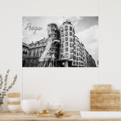 Poster Bâtiment dansant à Prague (Cuisine)