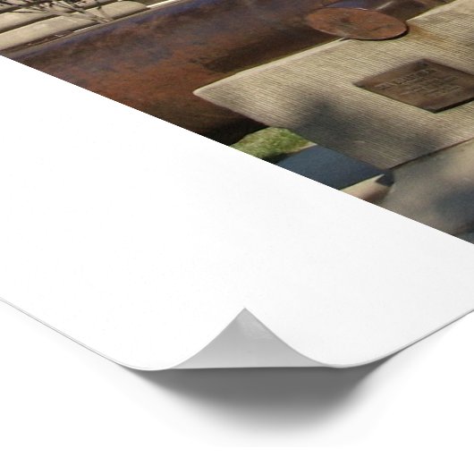 Poster Bâtiment de Boise Capitol (Coin)