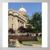 Poster Bâtiment de Boise Capitol (Devant)