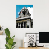 Poster Bâtiment de la Capitol à La Havane Cuba Souvenir (Bureau à domicile)